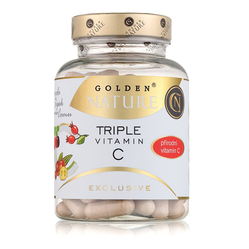 Golden Nature exclusive triple přírodní vitamin C